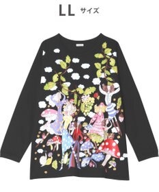 tsumori chisato SLEEP ツモリチサト トップス 長袖 ラウンドネック ルームウェア 綿100%(本体) tsumori chisato SLEEP UTX560 /ワコール