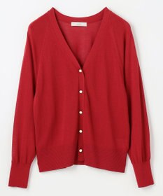 ANY 【2SET】ニットツインセット（半袖ニット＋Vネックカーデ）