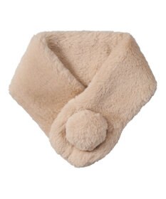 MOONBAT 【洗える】ふわもこマフラー ミニうさしっぽ