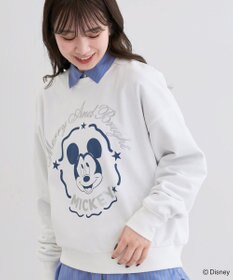 Green Parks ミッキー＆フレンズ／刺繍裏毛プルオーバーⅡ