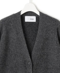 ICB L 【30th ANNIVERSARY】ルレックスフォックスアルパカ Vネックカーディガン
