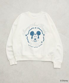 Green Parks ミッキー＆フレンズ／刺繍裏毛プルオーバーⅡ