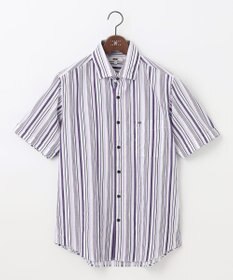 JOSEPH ABBOUD 【吸水速乾】ソアロンストライプ 半袖