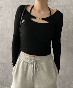 WEGO 【２点セット】カーデ付きアンサンブル