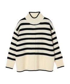 Green Parks 洗える　バックスリットニットプルオーバー