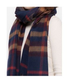 UNBILLION カシュネ cache nez / ウールチェックストール