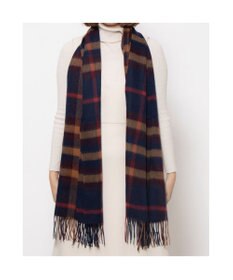 UNBILLION カシュネ cache nez / ウールチェックストール