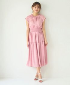 Feroux ウエストシャーリングティアード ワンピース