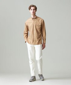 J.PRESS MEN KANEMASA マルチストライプジャージ シャツ