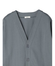earth music&ecology ヘリンボーン調Ｖネックカーディガン
