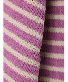 CRAFT STANDARD BOUTIQUE 洗えるモールニットボーダープルオーバー