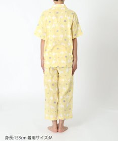 ワコール／睡眠科学 パジャマ SOU・SOU(R) 5分袖 半袖 8分丈 綿100%(本体) レディース YDT160 睡眠科学／ワコール