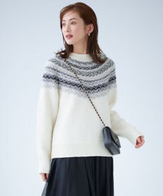 CLASSY.12月号掲載】フェアアイル ニット / 23区 | ファッション通販