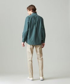 J.PRESS MEN KANEMASA マルチストライプジャージ シャツ