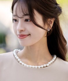 Tiaclasse 【3WAY・ストレッチジョーゼット】付け襟チュニック