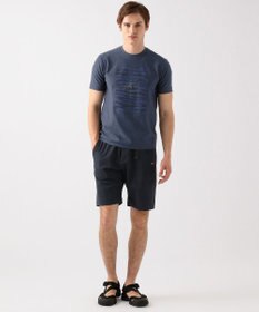 JOSEPH ABBOUD MOUNTAIN スラブシャンブレーストレッチ ショートパンツ