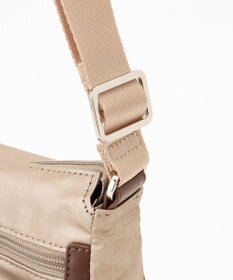 LA BAGAGERIE モノグラム　スクエアナイロンショルダー　Sサイズ