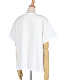 tsumori chisato SLEEP ツモリチサト トップス 4分袖 半袖 ルームウェア レディース UTT168 /ワコール