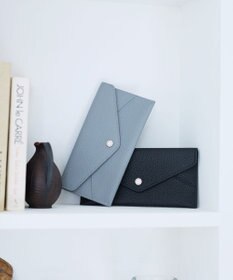 TOPKAPI 【Breath TOPKAPI】DUAL デュアル シュリンクレザー バイカラー 長財布　薄型 / 軽量