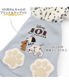 PET PARADISE 犬 服 秋冬 ディズニー １０１匹わんちゃん パーカー 【小型犬】 イエロー グレー