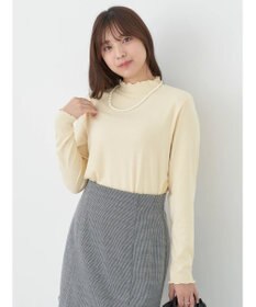 earth music&ecology テレコリブメローハイネックインナー