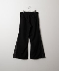 WEGO 【ユニセックス着用ITEM】サイドZIPフレアスラックス