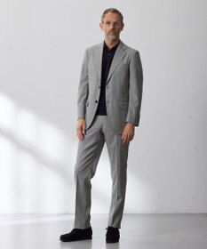 J.PRESS MEN 【J.PRESS MOVING】REDA ACTIVEマイクロハウンドトゥース スラックス