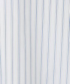 J.PRESS LADIES 【洗える】Betterコットンポリエステル ストライプ シャツカラーブラウス