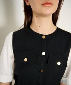 GRACE CONTINENTAL レイヤードコンビワンピース