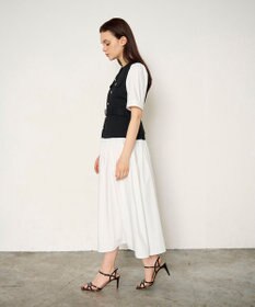 GRACE CONTINENTAL レイヤードコンビワンピース