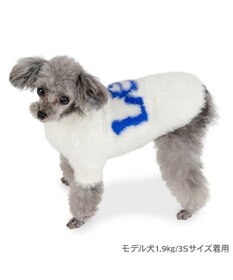 PET PARADISE Lee フェザーニット 《ホワイト》 小型犬
