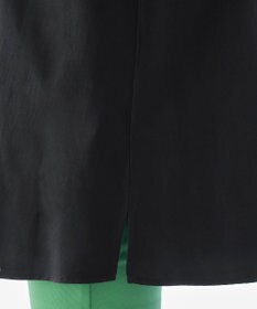 Tiaclasse L 【洗える】シアーコンビチュニックブラウス