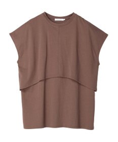 AMERICAN HOLIC レイヤードフレンチスリーブカットチュニック