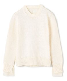 BEIGE， 【洗える・CLUEL 4月号掲載】COMFREY / オーガニックコットンクルーネックニット