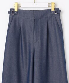 ANY SIS 【洗える】ベルトポイントワイド パンツ