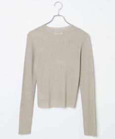 WEGO ラメリブニット