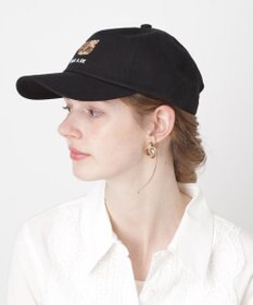 MOONBAT 【FUDGE掲載】ポール & ジョー (PAUL & JOE ACCESSOIRES) 猫 ヌネット刺繍 キャップ