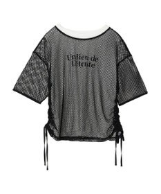 Green Parks ＳＥＴ２点　メッシュ＋ノースリーブロゴプルオーバー