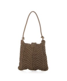 UNBILLION カシュカシュ cachecache / 山波編みトート カゴバッグ