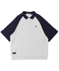 WEGO 【ユニセックス着用ITEM/MLサイズ展開】別注USPOLO　ヘビーウェイトポロT