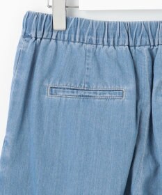 J.PRESS LADIES 【洗える】5ozバージラコンパクト デニム イージーパンツ