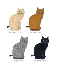 ROOTOTE 3622【ネコポーチ】EU.ウイズルー.オスワリネコ-B