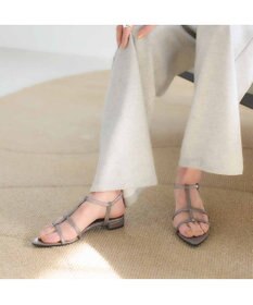 MODE ET JACOMO <carino>ポインテッドトゥTストラップサンダル