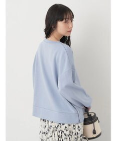 earth music&ecology サイドボタンダンボールプルオーバー