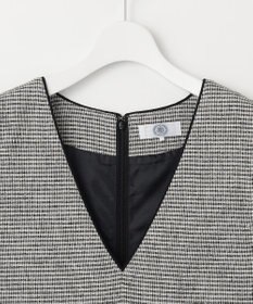 J.PRESS LADIES 【洗える】Calameraリングメッシュ ジャンパースカート