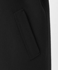 23区 S 【R(アール)】ウールリバー ノーカラー コート