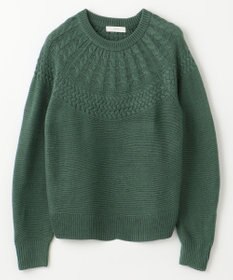 ANY 【洗濯機可能】ソフトアクリル求心ニット