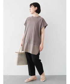 Green Parks ピグメントフレンチスリーブチュニック