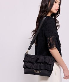 TOCCA 【美人百花掲載】【新色登場】FRILL POCHETTE ポシェット