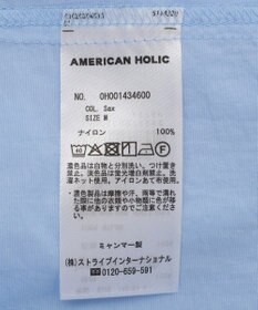 AMERICAN HOLIC ナイロンフーディーシャツ